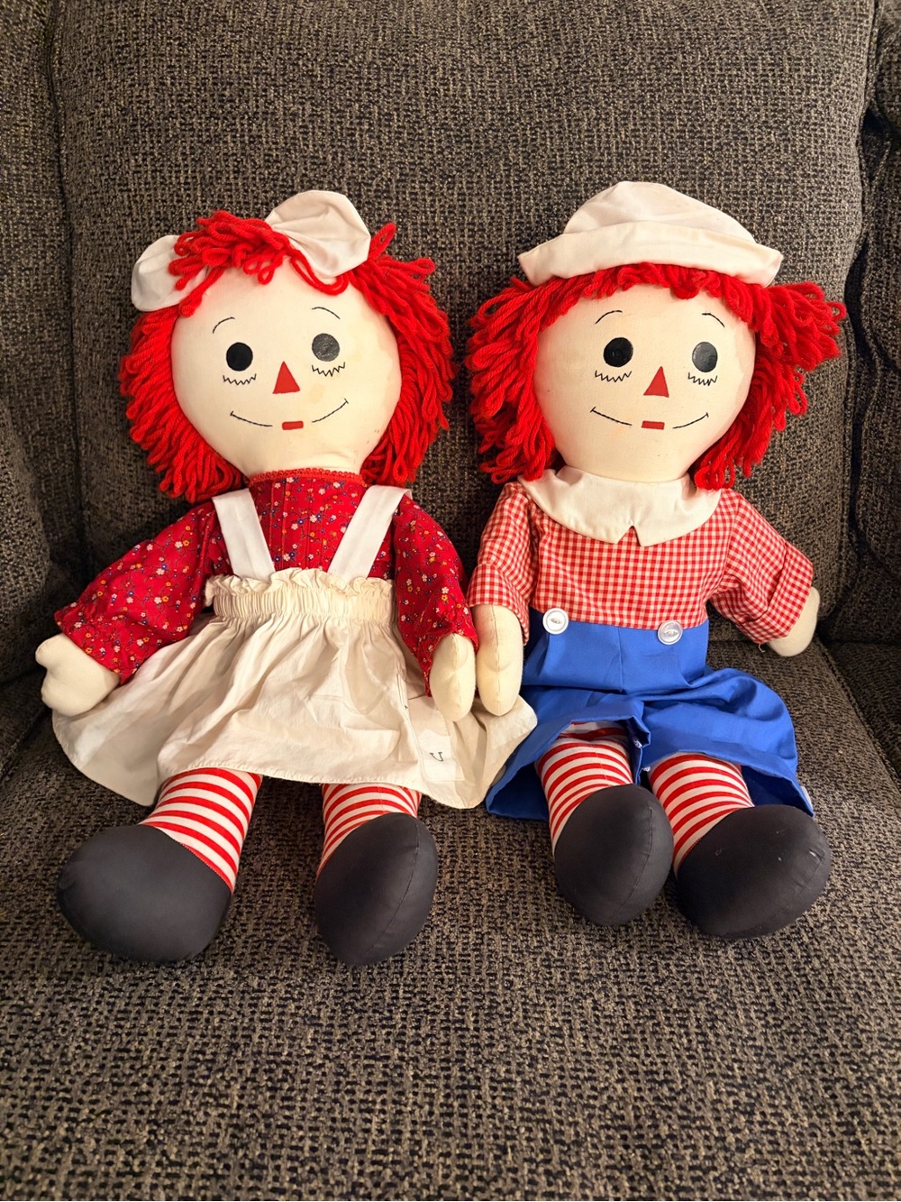 Classic Raggedy Ann and Andy Dolls